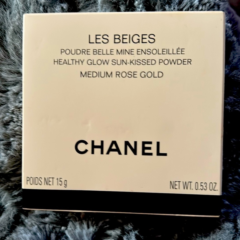 LES BEIGES medium ROSE GOLD sun kissed powder Healthy Glow - CHANEL